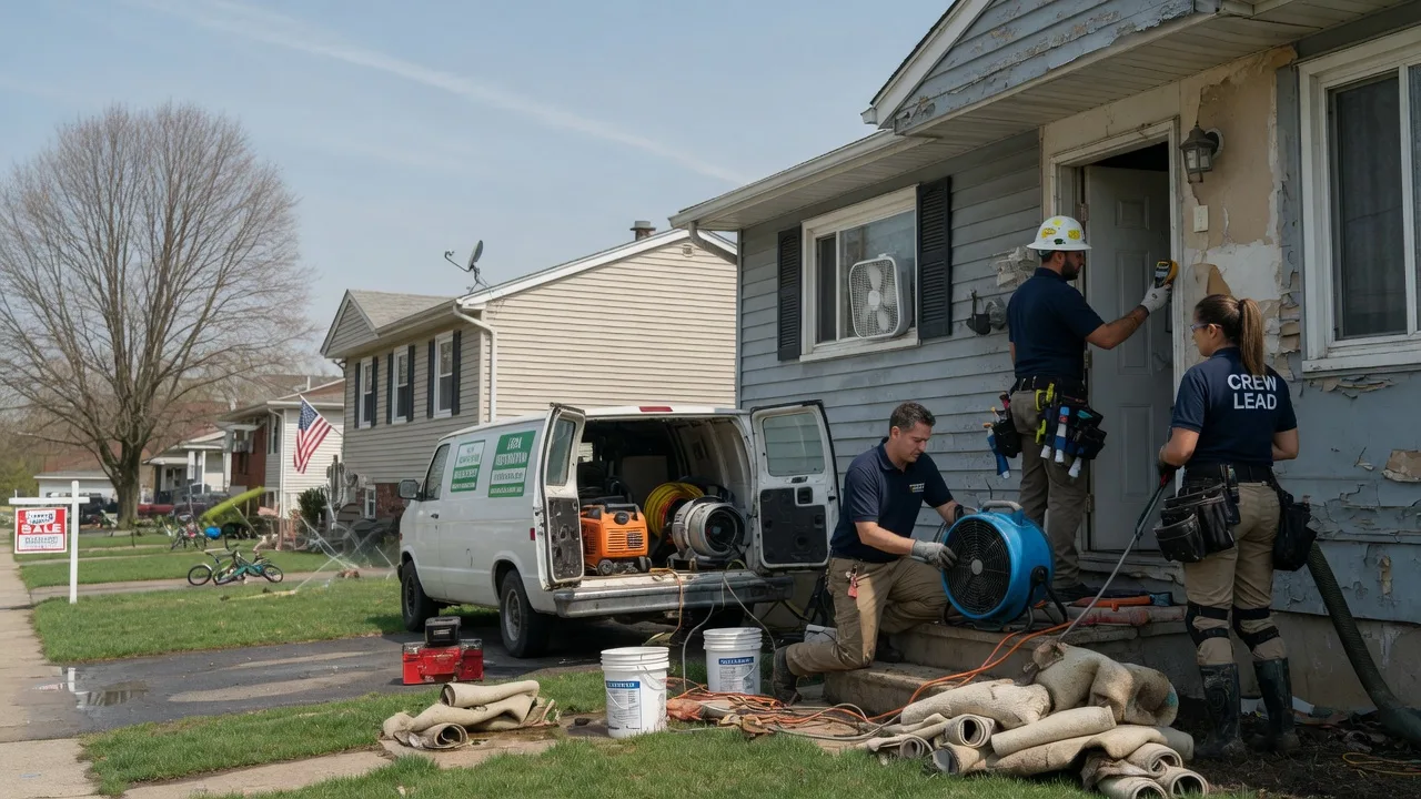 Flood Cleanup in Nine Mile Falls, WA near me